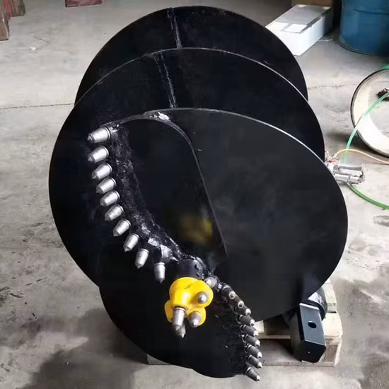 Excavator Foundation Piling Tools Hole Digger Hydraulic Drilling Auger