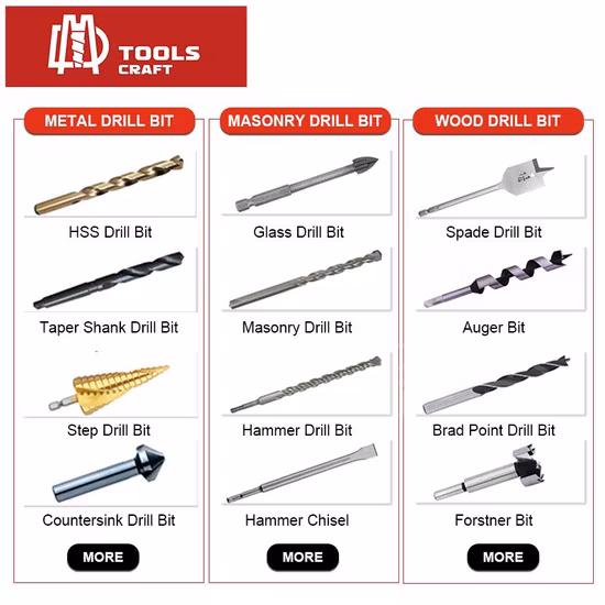 Outils électriques 100% Satisfaction HSS M35 Twist Cobalt Forets