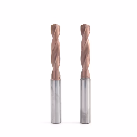 Forets internes externes en carbure CNC 3D 5D 7D pour l'acier inoxydable