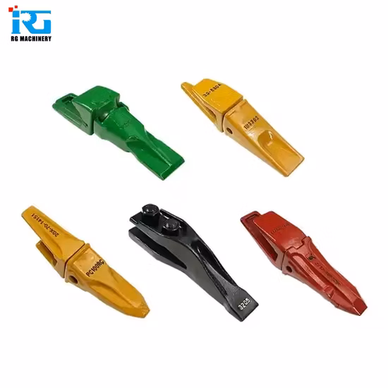 Dents de godet de moulage en acier pour excavatrice, tous types de dents de godet d'excavatrice 19570